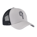 C cap grey black mesh - Front view | Cottega
