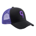 C logo cap purple black - Front view | Cottega