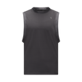 Performance tank top, graphite grey - Front view | Cottega