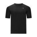 T-shirt space black - Front view | Cottega