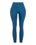 Empower Seamless Leggings, Gulfstream Blue - Front view | Cottega
