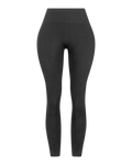 Empower Seamless Leggings, Jet Black - Front view | Cottega