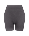 Empower Seamless Shorts, Graphite Grey - Front view | Cottega