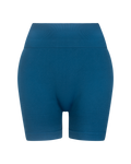 Empower Seamless Shorts, Gulfstream Blue - Front view | Cottega