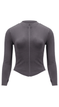 Empower Seamless Vest, Graphite Grey - Front view | Cottega