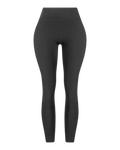 Performance Seamless Leggings, Jet Black - Front view | Cottega